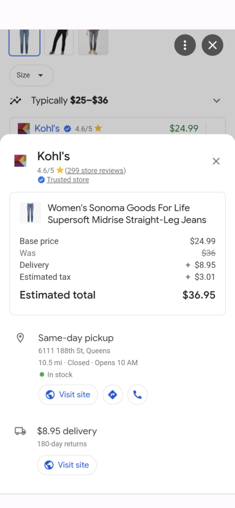 Enrichissement de Google Shopping