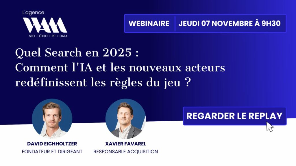 Quel Search en 2025 : Comment l'IA et les nouveaux acteurs redéfinissent les règles du jeu ?