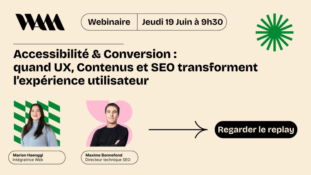 Accessibilité et Conversion : quand UX, Contenus et SEO transforment l’expérience utilisateur