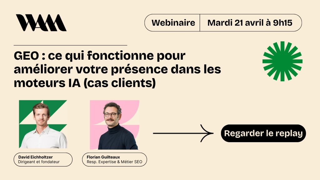 webinaire geo cas clients
